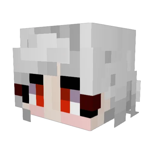 Shadow_Epix Minecraft avatar head, 3D render