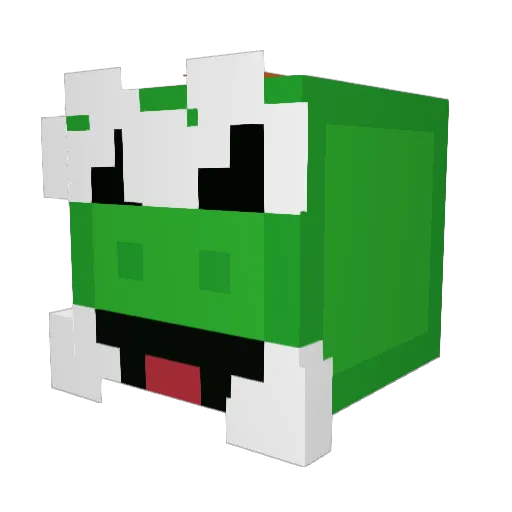 Shadow_Hunter214 Minecraft avatar head, 3D render
