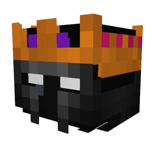 Shadow_Kimmmi Minecraft avatar head, 3D render