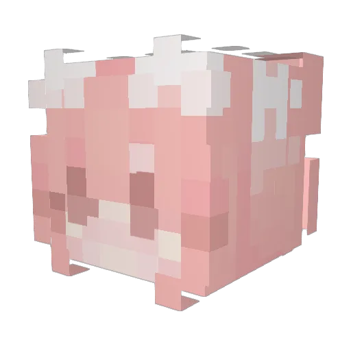 Shadow_King_OG Minecraft avatar head, 3D render