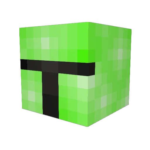Shadow_Slayer08 Minecraft avatar head, 3D render