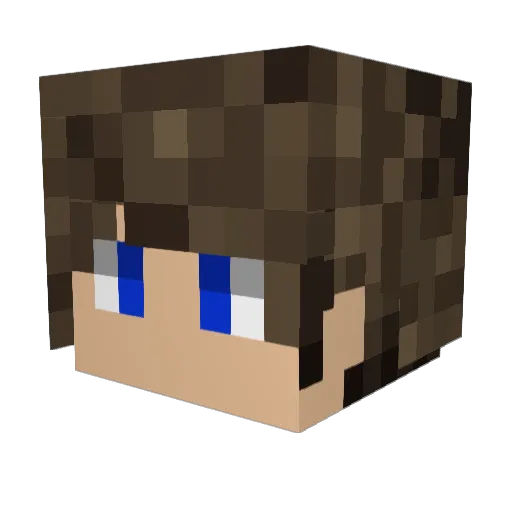 Shadow_Sovereign Minecraft avatar head, 3D render