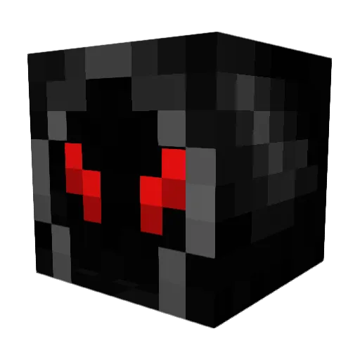 Shadowbrick02 Minecraft avatar head, 3D render