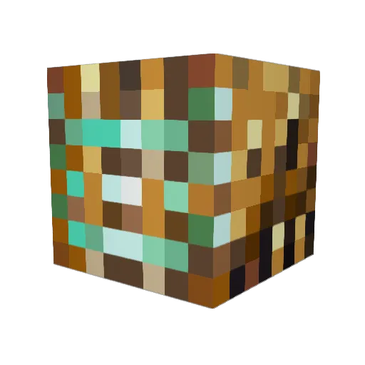 Shadowcat123 Minecraft avatar head, 3D render