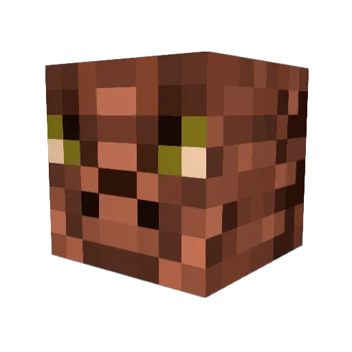 ShadowclawFC Minecraft avatar head, 3D render