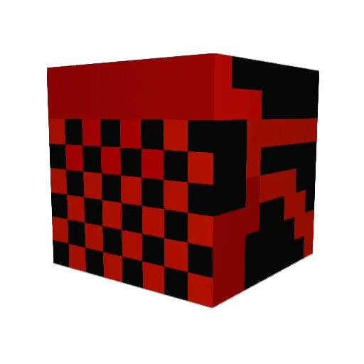 Shadowfang787 Minecraft avatar head, 3D render