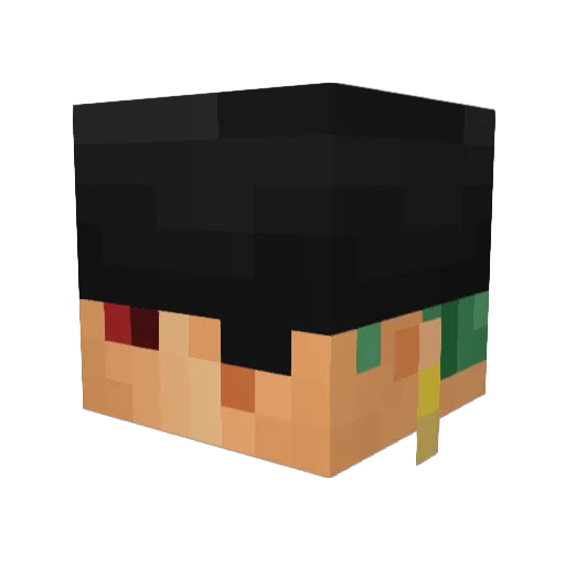 Shadowghost_dd Minecraft avatar head, 3D render