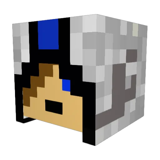 Shadowhero18Swag Minecraft avatar head, 3D render