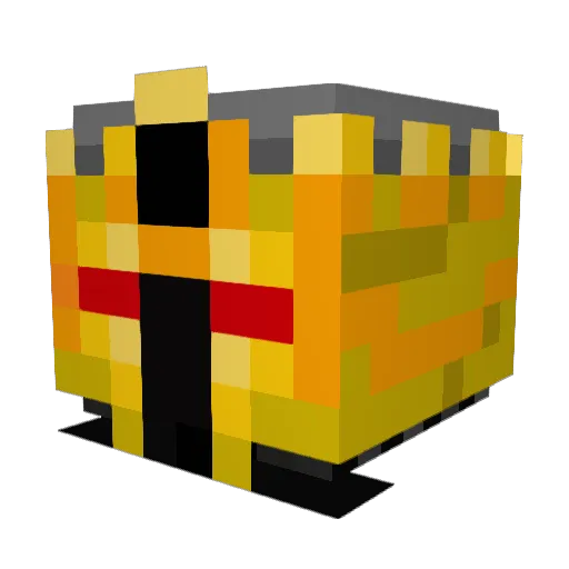 Shadowmaster1616 Minecraft avatar head, 3D render
