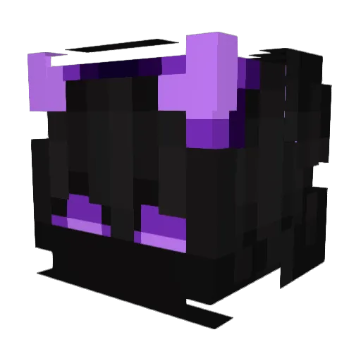 Minecraft-Avatar von ShadowmcX: Kopf als 3D-Render