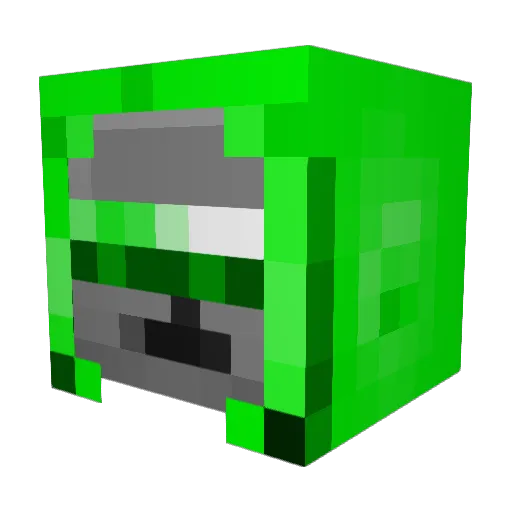 Shadowraith88 Minecraft avatar head, 3D render
