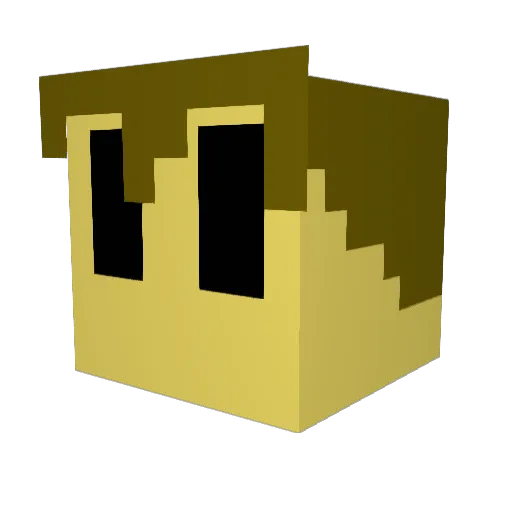 Shadowriderjb04 Minecraft avatar head, 3D render