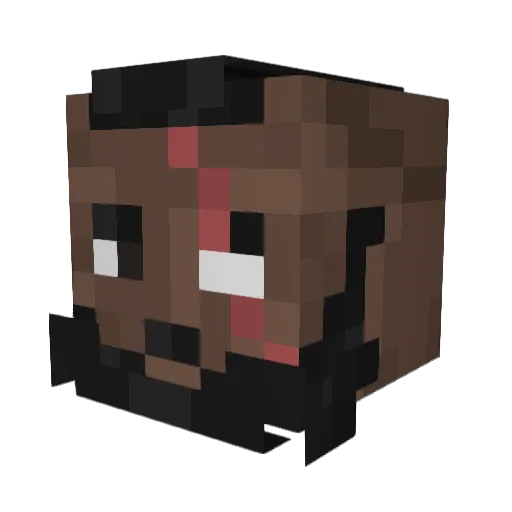 ShadowsChaotic09 Minecraft avatar head, 3D render