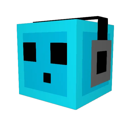 ShadowslayerSS Minecraft avatar head, 3D render