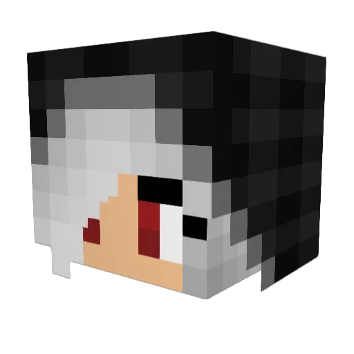Shadowstar_HD Minecraft avatar head, 3D render