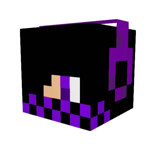 ShadyGnome Minecraft avatar head, 3D render