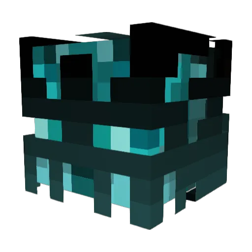 ShadyStar Minecraft avatar head, 3D render