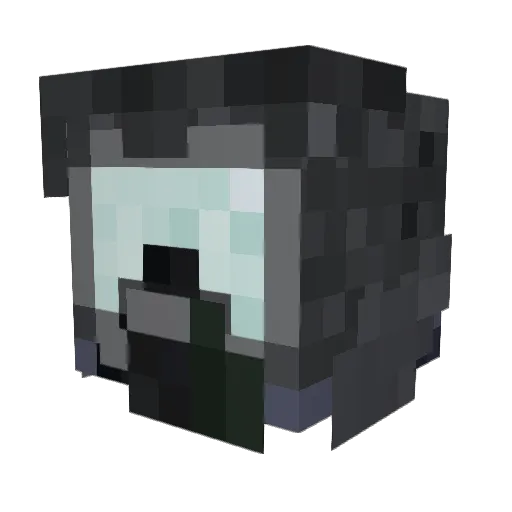 ShadyTheRealone Minecraft avatar head, 3D render