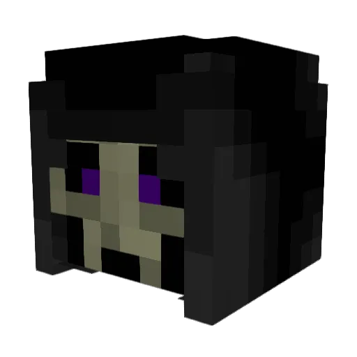 Shae1274 Minecraft avatar head, 3D render