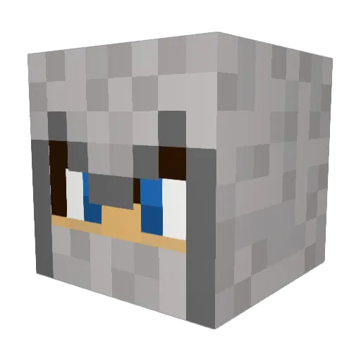 Shai_32 Minecraft avatar head, 3D render