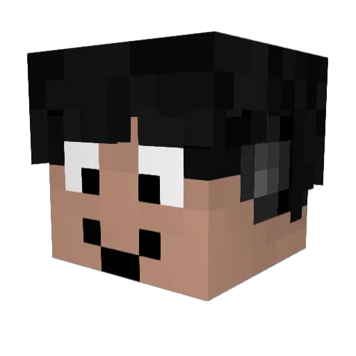 Shaik_Yabuti Minecraft avatar head, 3D render