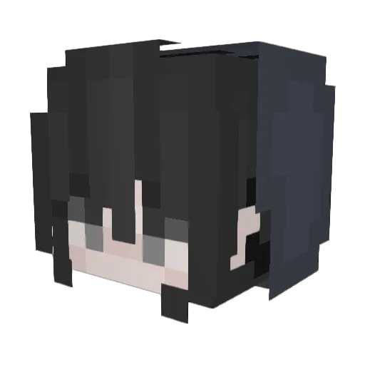 Shakercup Minecraft avatar head, 3D render
