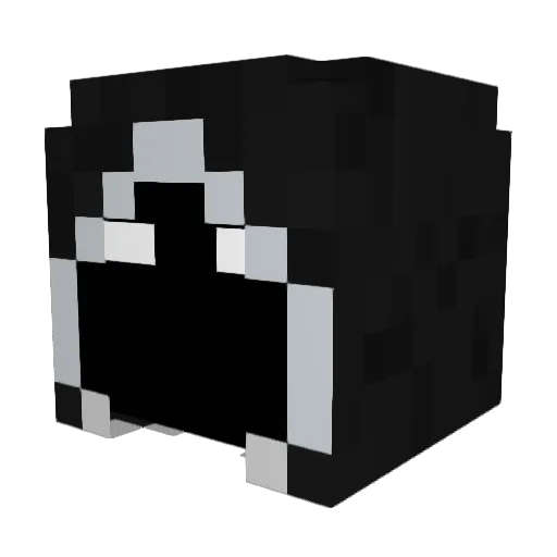 Shakes54 Minecraft avatar head, 3D render