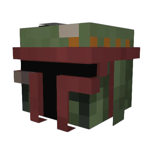 Shakira4Lyfe Minecraft avatar head, 3D render