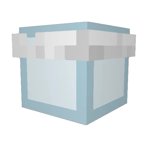 Shakowa Minecraft avatar head, 3D render