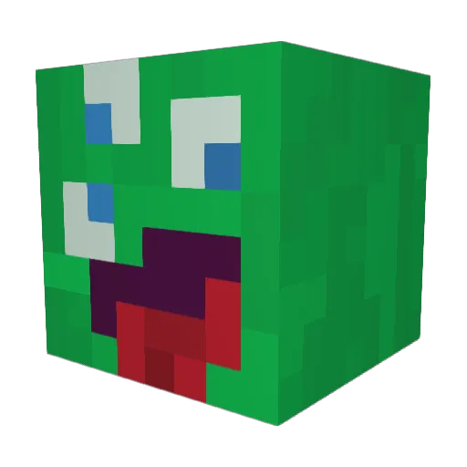 ShalemN Minecraft avatar head, 3D render