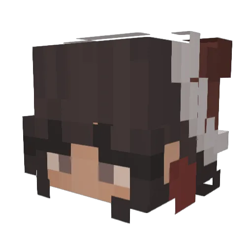 ShalissaMarie Minecraft avatar head, 3D render