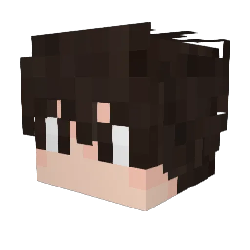 Shall_kang Minecraft avatar head, 3D render
