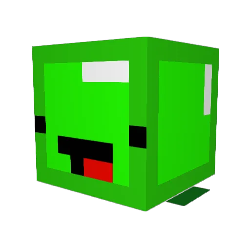 Shallden Minecraft avatar head, 3D render