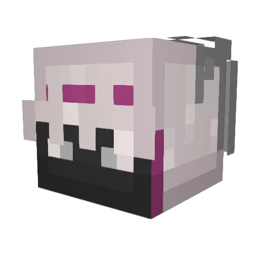 Sham_Shack Minecraft avatar head, 3D render