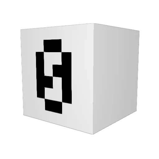 ShamanOnly Minecraft avatar head, 3D render