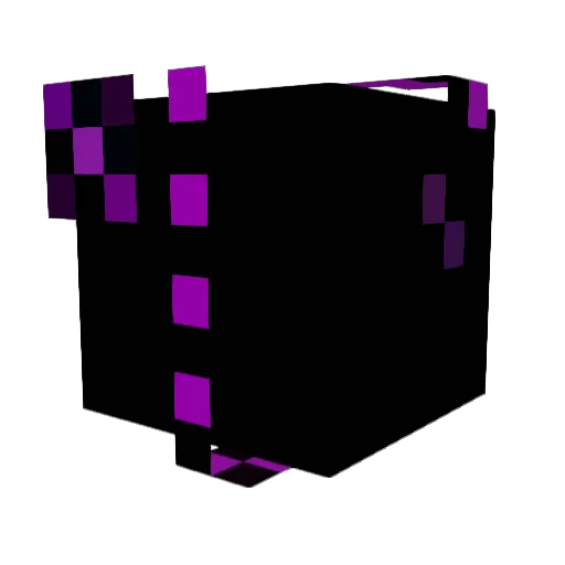 Shambles_x Minecraft avatar head, 3D render