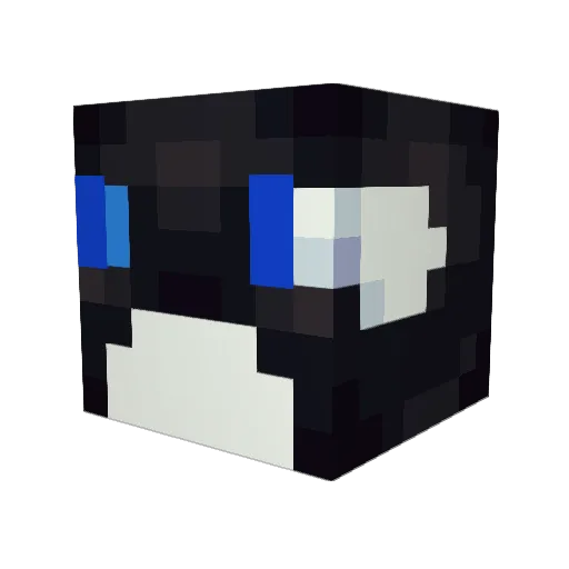 ShamuSmith Minecraft avatar head, 3D render