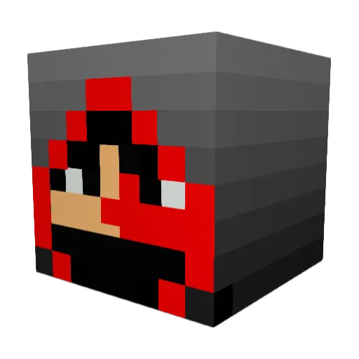 ShaneR2003 Minecraft avatar head, 3D render