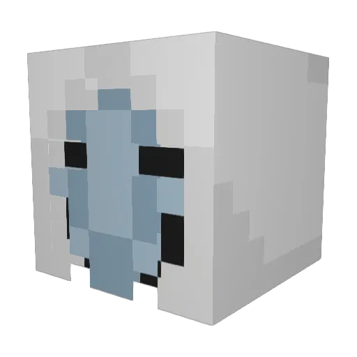 Shane_Frost Minecraft avatar head, 3D render
