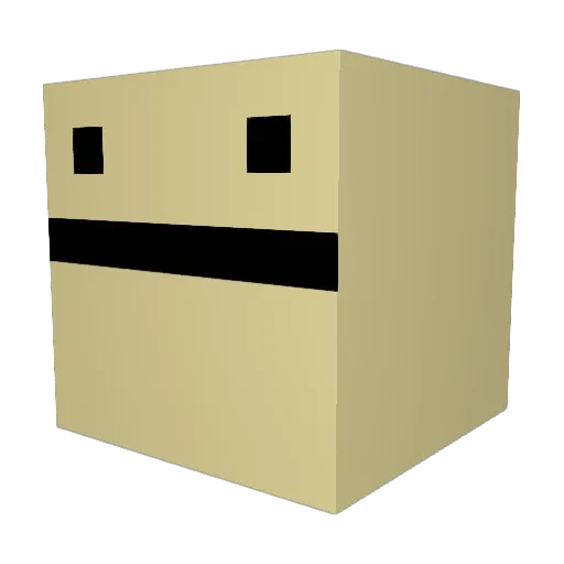 ShanerLad Minecraft avatar head, 3D render