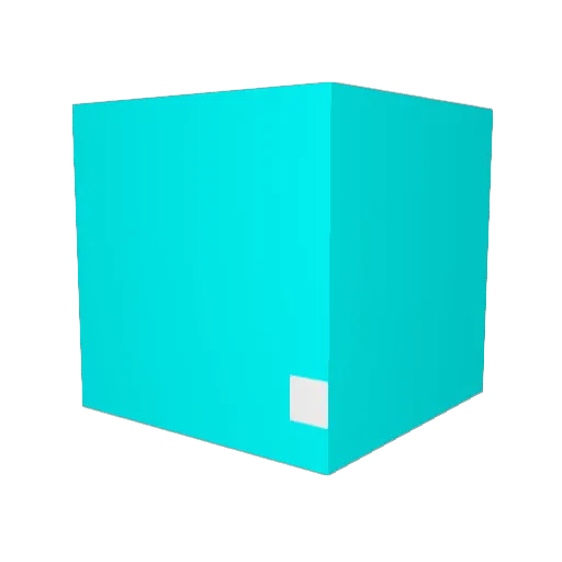 Shanezte Minecraft avatar head, 3D render