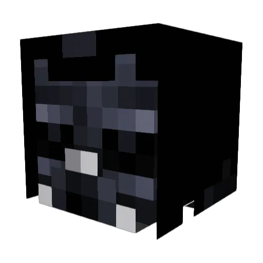 Shantheman12 Minecraft avatar head, 3D render