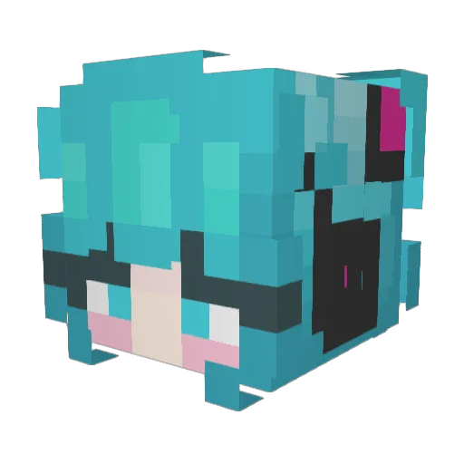 Shantish8789 Minecraft avatar head, 3D render