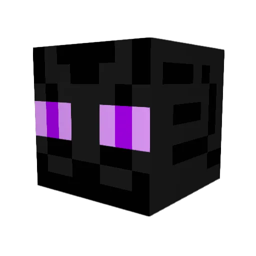 Shaprock Minecraft avatar head, 3D render