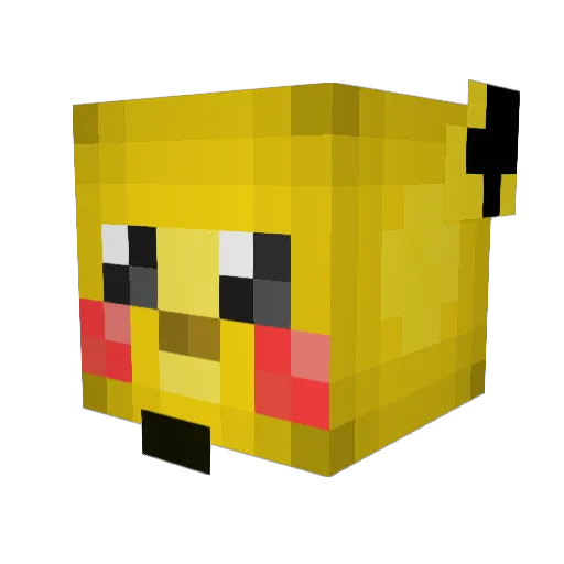 ShaqEatsOatmeal Minecraft avatar head, 3D render