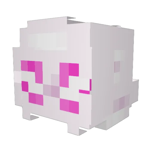 Shar1zard Minecraft avatar head, 3D render