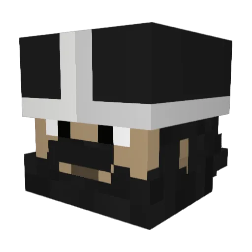 Shar_Kahn Minecraft avatar head, 3D render