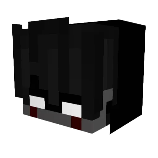Sharaman22 Minecraft avatar head, 3D render