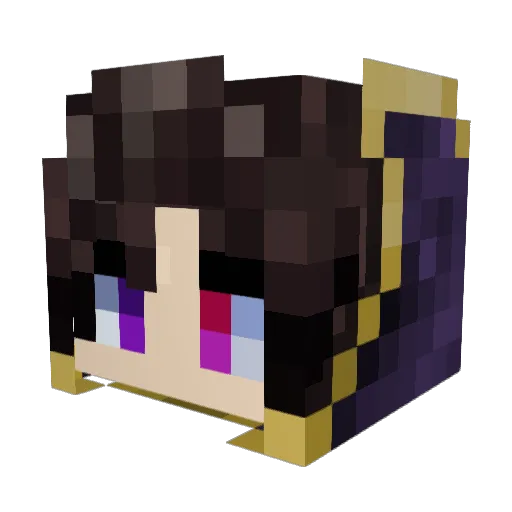Sharan3 Minecraft avatar head, 3D render