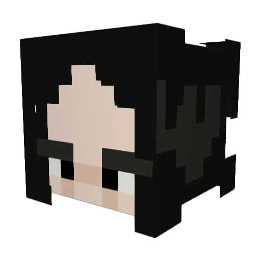 ShardofMoon Minecraft avatar head, 3D render